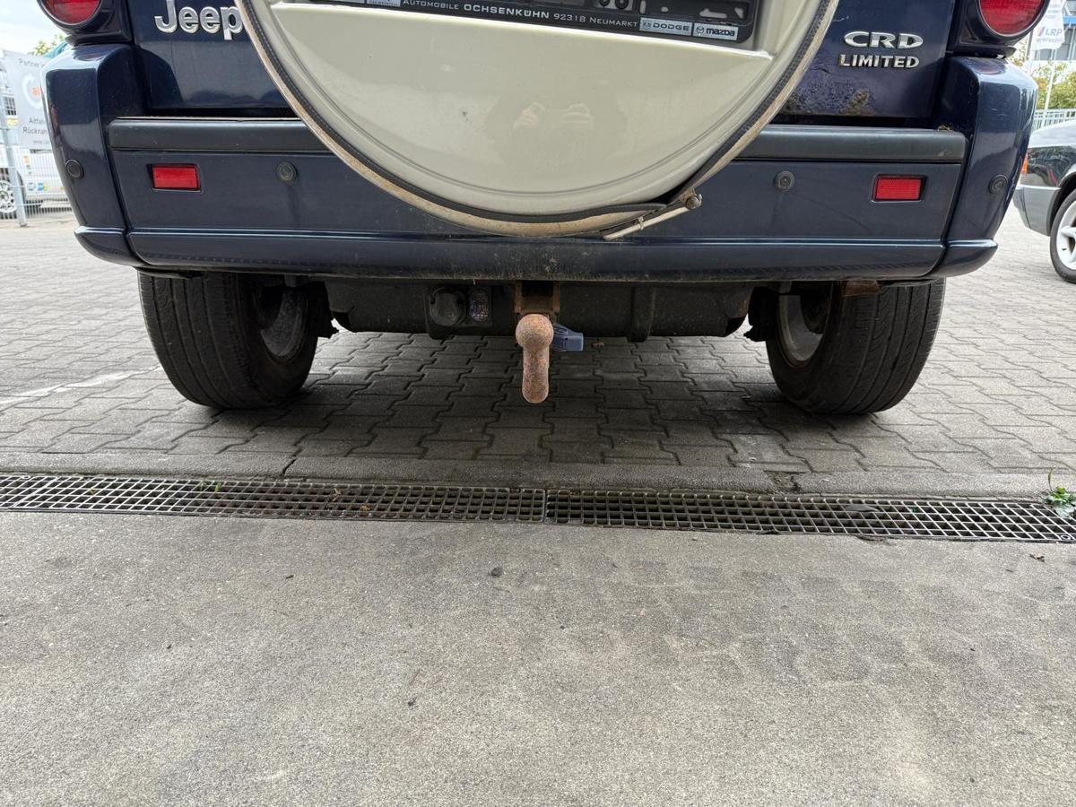 Jeep Cherokee KJ original Stoßstange Stoßfänger hinten PB8 Midnight Blue BJ06